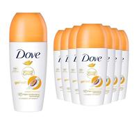 Dove Deodorant Roll On Advance Care Go Fresh Passion Fruit Scent 72H Odour Protection Anti-Transpirant and Anti-Perspirant for Women with Triple Moisturising Technology 50ml, 12 Pack