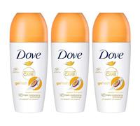 Dove Deodorant Roll On Advance Care Go Fresh Passion Fruit Scent 72H Odour Protection Anti-Transpirant and Anti-Perspirant for Women with Triple Moisturising Technology 50ml, 3 Pack