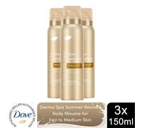 Dove Derma Gradual self-tan Body Mousse Fair /Medium 150ml