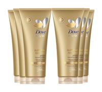 Dove DermaSpa Summer Revived Gradual Tanning Lotion Ligh to Medium, 6x200ml