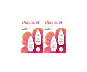 Dove Discover Duo 'gift Set'-Fruity Nourish & Silky Velvet Bodywash In White White 1 pack