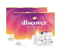 Dove Discover Selection+Beauty Gift Set with Deeply Nourishing & Anti-Stress Bodywash, Original Anti-Perspirant, and Shea Beauty Bar, 2 pack - Skincare Essentials in One Set