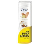 Dove Essential Milk Body Nutrition Vanilla Dry Skin 2x400ml