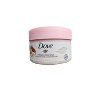 Dove Shower Body Scrub Jar Crushed Macadamia and Rice