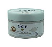 Dove Shower Body Scrub Jar Crushed Macadamia and Rice