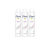 Dove Floral 'antiperspirant' 48H Sweat Protection Deo For Women 200Ml, 3Pk In White White One Size