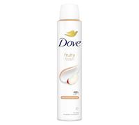 Dove Fruity Fresh Anti-Perspirant Aerosol Women's Deodorant Spray with ¼ moisturising cream for 48 hour sweat and odour protection 6x 200 ml
