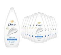 Dove Fruity Nourish Body Wash 0% Sulfate SLES for Women Made with Naturally Derived Cleansers and Plant Based Moisturiseres Gently Cleanses for Softer and Smoother Skin, 720ml Pack of 12