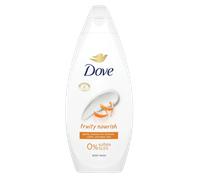 Fruity Nourish 'Body Wash' for Soft & Smoother Skin, 3x 225ml Dove White One Size