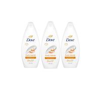 Fruity Nourish 'Body Wash' for Soft & Smoother Skin, 3x 225ml Dove White One Size