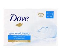 Dove Gentle Exfoliating Beauty Cream Soap Bar 2 x 100g