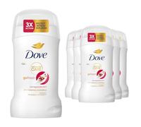 Dove Advanced Care Go Fresh Anti-Perspirant Cream Pomegranate, Pack of 6, Deodorant for Women with Pro-Ceramide Technology for 72 Hours of Protection Against Sweat, 50 ml