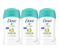 Dove Go fresh Anti-Perspirant Stick Pear And Aloe Vera 40ml - Pack of 3