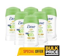 Dove Go Fresh Cucumber Stick Deodorant 48H Sweat Odor Max Protection 40ml 6-Pack