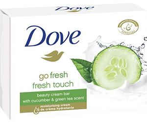 Dove Go Fresh Fresh Touch, 8x Cleansing Bar Cream Bar Soap 100 g