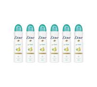 Dove Go Fresh Pear & Aloe Vera Antiperspirant Deodorant Spray 150ml - Pack of 6