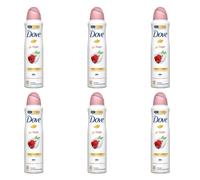 Dove Go Fresh Pomegranate Antiperspirant Deodorant Spray 250ml - Pack of 6