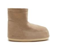 Dove Grey Suede Low-Top Boots - female - Moon Boot - Winter Boots - Beige - 9 UK - Shoes 9 UK