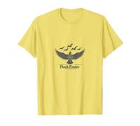 Dove Hunting Flock Finder - Bird Spotting Adventure T-Shirt, Men, Lemon, XL