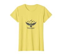 Dove Hunting Flock Finder - Bird Spotting Adventure T-Shirt, Women, Lemon, M