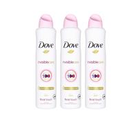 Dove Invisible Care Floral Touch Deodorant Spray 250ml - Pack of 3