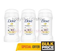 Dove Invisible Dry Women Deodorant Stick Anti-Stain 48H Sweat Odor Protect 3-Pcs