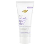 Dove Lavender & Camomile Whole Body Deodorant Cream 0% aluminium deodorant with vitamin B3 for all-day odour control 75 ml