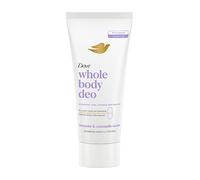Dove Lavender & Camomile Whole Body Deodorant Cream 0% aluminium deodorant with vitamin B3 for all-day odour control 75 ml
