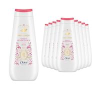 Dove Limited Edition Bridgerton Body Wash 400ml, 12 Pack - Raspberry Rendezvous Shower Gel for Instant Soft Skin, 1/4 Moisturising Cream & Sulfate-Free Formula