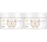 Dove Limited Edition Bridgerton Raspberry Rendezvous Body Scrub exfoliating scrub with a raspberry & rose tart scent for deep nourishment 225 ml (Pack of 2)