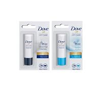 Dove Lip Balm Stick | Nourishing Lipcare (2x 4,8g) | mixed pack Essential Intensiv + Hydrating Care | Lip Care | MIXED Pack of 2