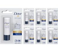 Dove Lip Balm Stick | Nourishing Lipcare (6x 4,8g) | Essential Intensiv | Lip Care | Pack of 6