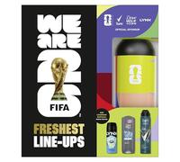 Dove, Lynx, Sure Gift Set Hydrate Water Bottle with an advanced anti-perspirant, body wash, body spray & limited edition water bottle Freshest Line-Ups for him 3 piece