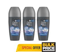 6 x 50ml Dove Men+Care Cool Fresh Roll On Anti-Perspirant Deodorant