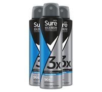 Dove Men Anti-Perspirant Deodorant Cobalt Dry 96H Maximum Protection 150ml, 3 Pk