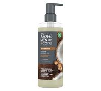 Dove Men+Care 2-in-1 Shampoo + Conditioner Ginger & Coconut Oil for Hydrated Hair, Mineral Complex, 17.5 oz