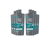 Dove Men+Care 3-in-1 Hair, Face and Body Wash Eucalyptus + Mint 700ml, 6 Pack
