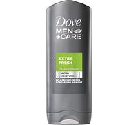 Dove Men+Care 3-in-1 Shower Gel Extra Fresh Shower Bath for Body, Face and Hair with MicroMoisture 250 ml Pack of 6