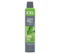 Dove Men+Care Advanced Extra Fresh XXL Anti-Perspirant Aerosol Deodorant Spray with Triple Action technology & ¼ moisturising cream for 72 hour sweat and odour protection 300 ml - Pack of 6