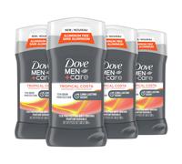 Dove Men+Care Aluminum-Free Deodorant Tropical Costa 4 Count for a Long-Lasting Scent with 72H Odor Protection 3.0 oz