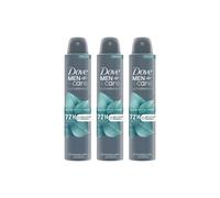 Dove Men+Care 'antiperspirant' Deo Spray Eucalyptus+Mint,3X200Ml In Grey Grey
