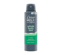 Dove Men+Care Bamboo & Aloe Whole Body Deodorant Spray 0% aluminium and alcohol-free aerosol for all-day odour control 150 ml