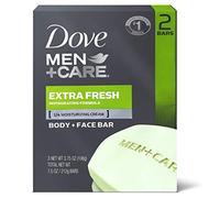 Dove Men+Care Body and Face Bar, Extra Fresh 4 oz, 2 Bar by Dove