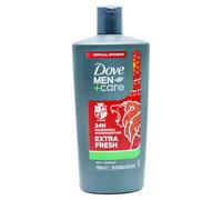 Dove Men+Care Body Wash for Men Refreshing Extra Fresh Provides Hydration Enriched with Menthol Dermatologically Tested Limited edition, 700ml