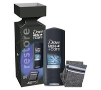 Dove Men+Care Body Wash & Socks Gift Set 3-in-1 hair, face & body wash and socks in a stylish box perfect gifts for men 1 piece