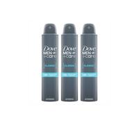 Dove Men+Care Classic 'antiperspirant' 48H Sweat Protection Deo 200Ml, 3Pk In White White One Size