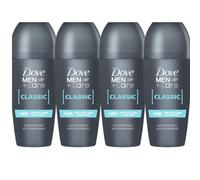 Dove Men+Care Classic Fresh & Strong Roll-On Deo 48h Protection 50ml (Set Of 4)