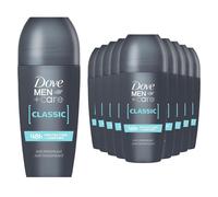 Dove Men+Care Classic Roll-On Antiperspirant Deodorant 50ml - Pack of 12