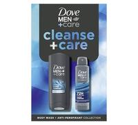Dove Men+Care Cleanse+Care Duo Gift Set with a body wash and an anti-perspirant deodorant perfect gifts for him 2 piece