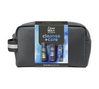 Dove Men+Care Cleanse+Care Washbag Collection Gift Set with a body wash, 2-in-1 shampoo & conditioner and anti-perspirant perfect gifts for men 3 piece